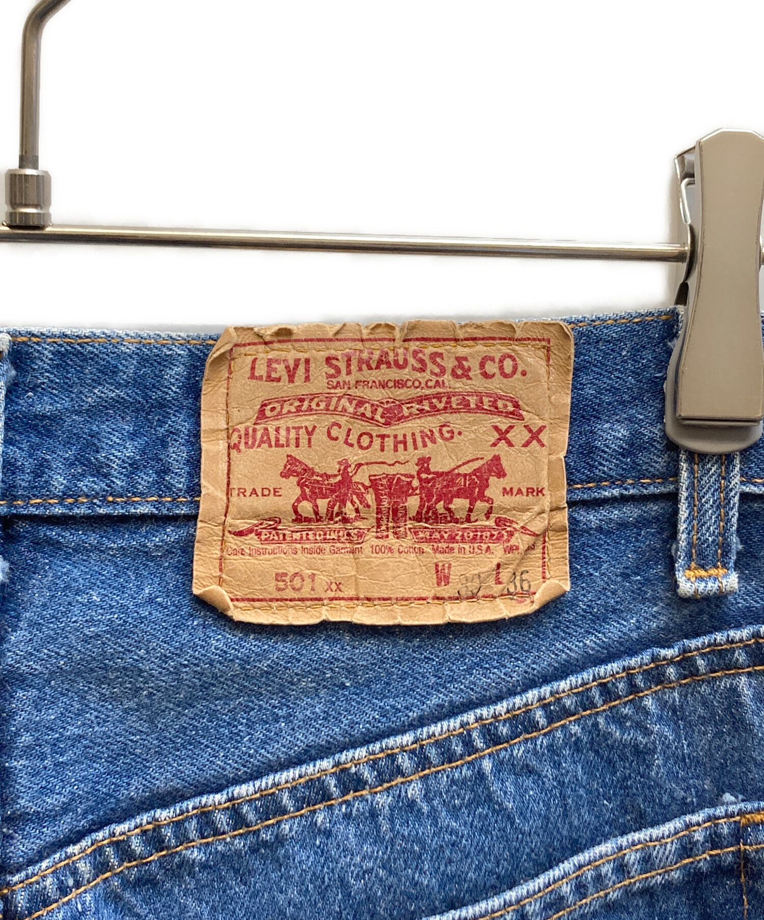 中古・古着通販】LEVI'S (リーバイス) 501XXデニムパンツ / 00501-0000