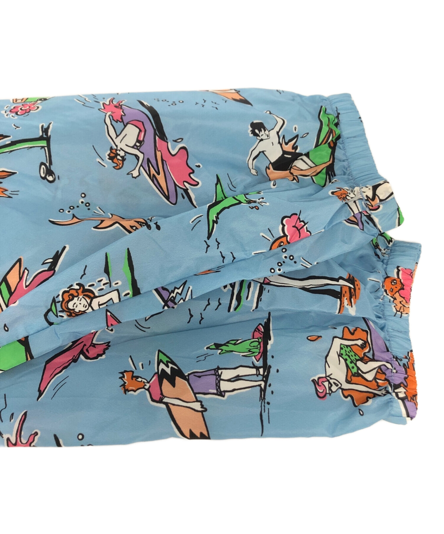 中古・古着通販】PRADA (プラダ) 総柄ナイロンジャケット ブルー