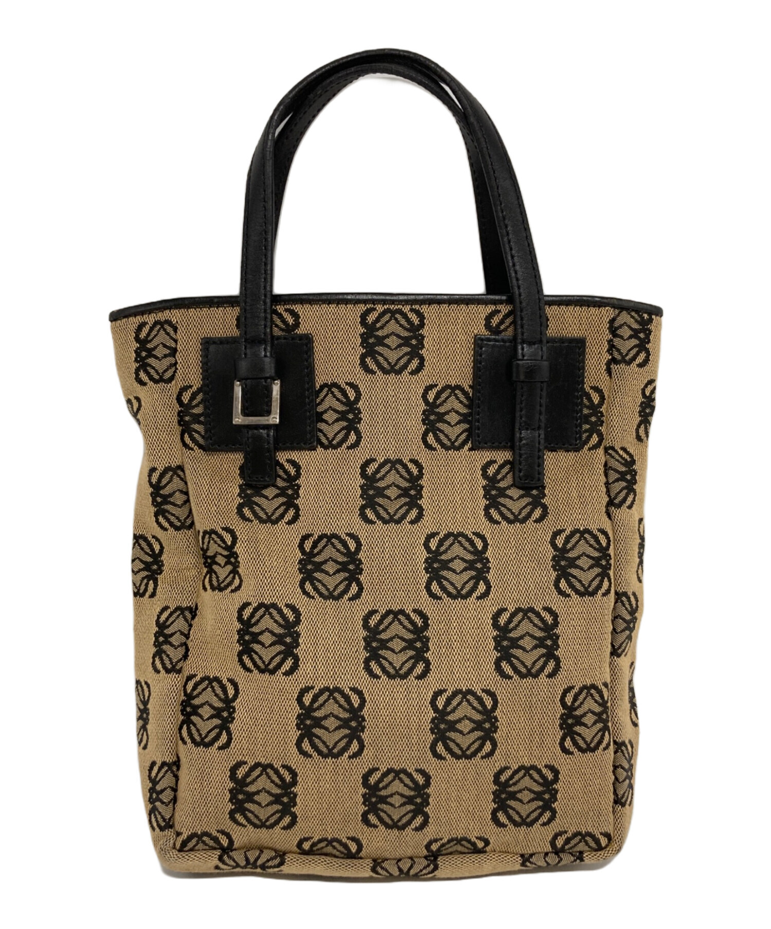 中古・古着通販】LOEWE (ロエベ) キャンバスミニハンドバッグ