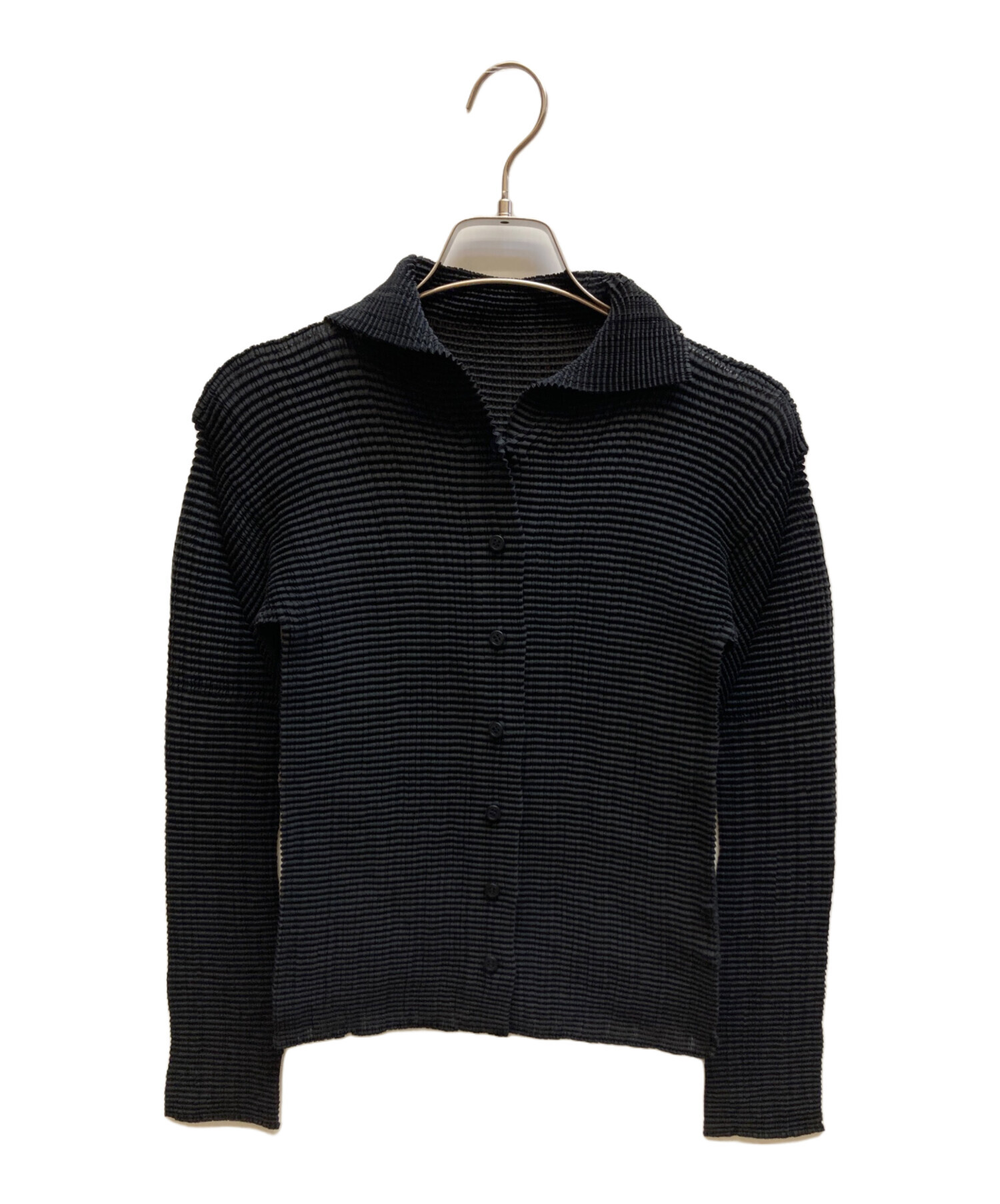 中古・古着通販】ISSEY MIYAKE (イッセイミヤケ) プリーツカーディガン