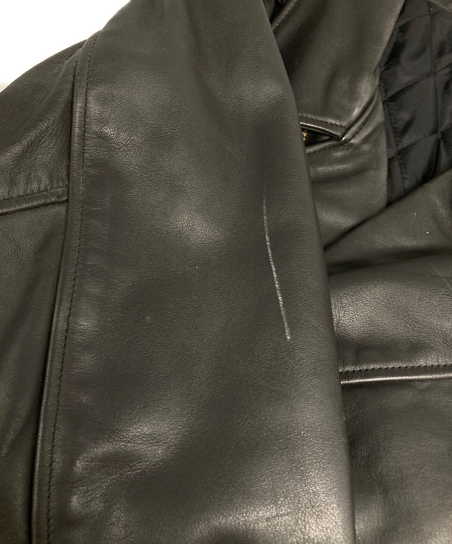 中古・古着通販】FREEDOM (フリーダム) ダブルライダースジャケット