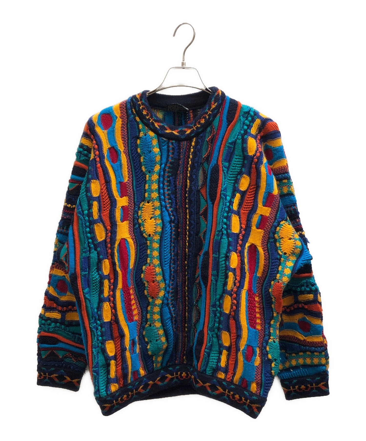 COOGI　クージー　新品タグ付　グッドカラー　至極の一着　3Dニットセーター 中古・古着通販】Coogi (クージー) 3Dニット マルチカラー サイズ:S