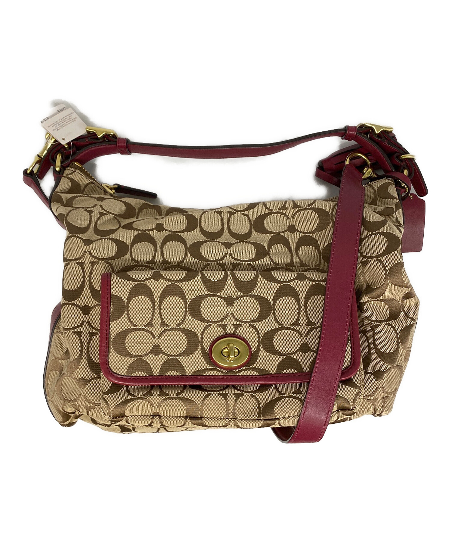COACH】レガシーコートニーホーボー2WAYショルダーバッグ 【新品未使用 