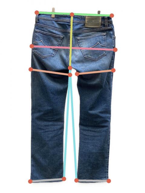 古着中古美品JACOBCOHENヤコブコーエンジーンズJ622リミテッド W31 中古・古着通販】JACOB COHEN (ヤコブコーエン) デニムパンツ