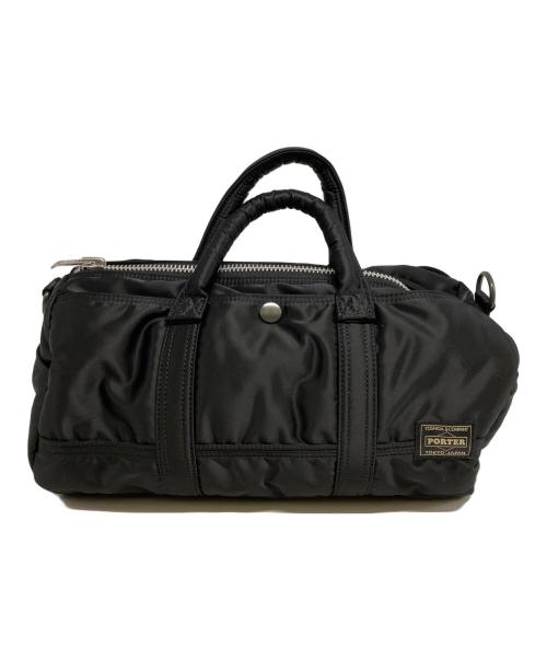 R*様 未使用級　PORTER ポーター ロールバッグ タンカー ブラック ハン 中古・古着通販】PORTER (ポーター) タンカー ロールバッグ ブラック