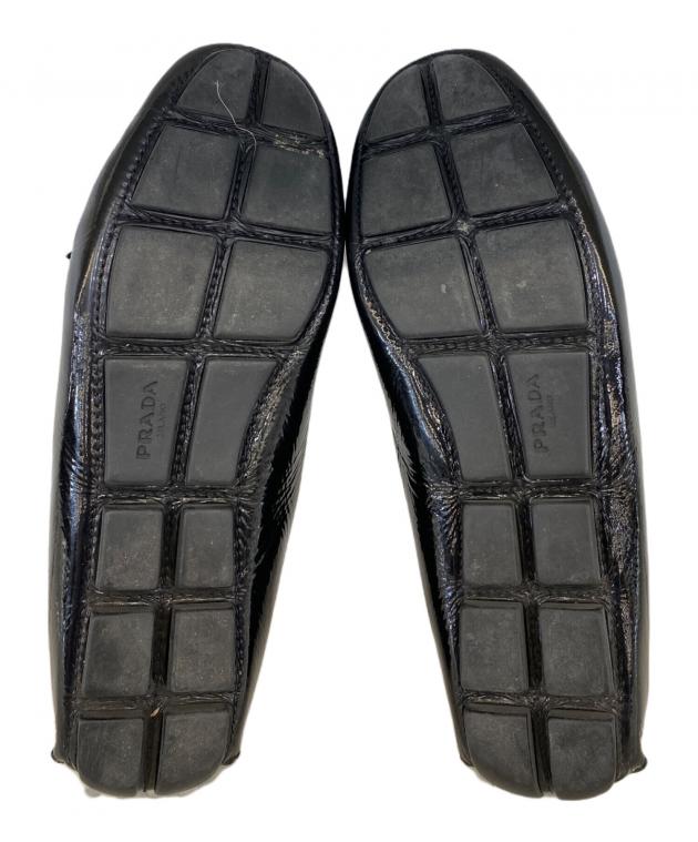 中古・古着通販】PRADA (プラダ) ドライビングシューズ ブラック