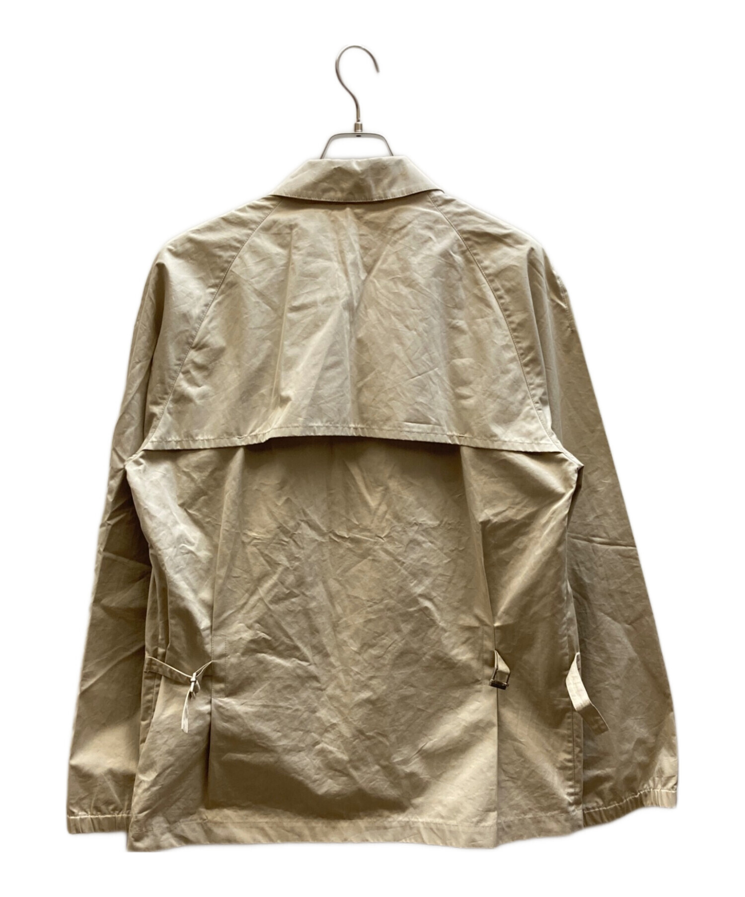 LOUIS VUITTON ベージュ ジャケット 38 中古・古着通販】LOUIS VUITTON (ルイ ヴィトン) コットンジップアップ