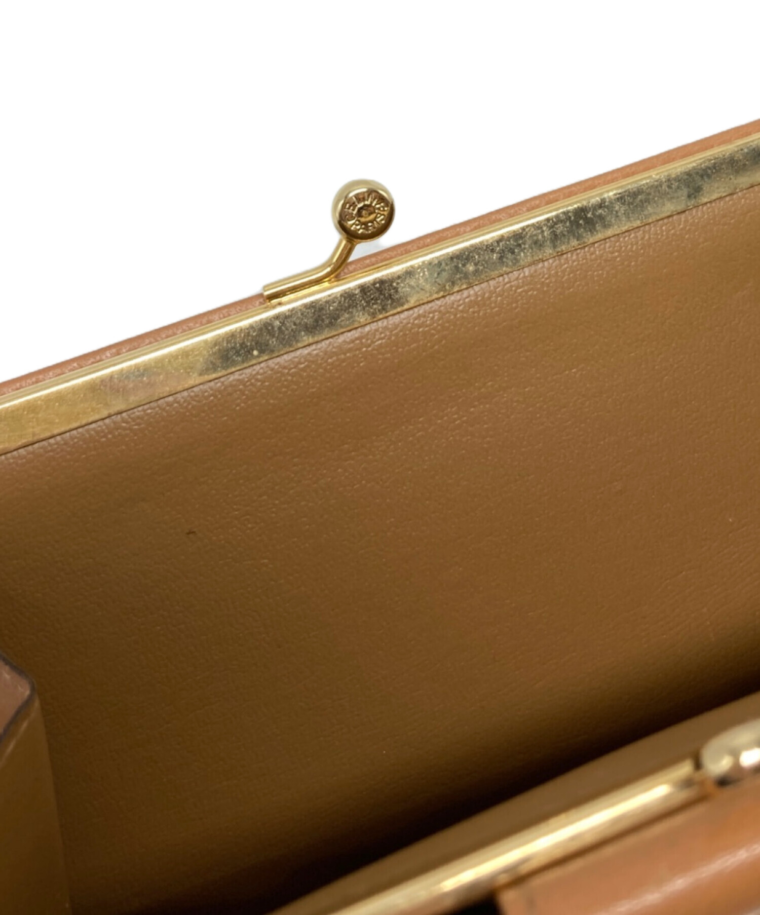 中古・古着通販】CELINE (セリーヌ) マカダム柄がま口長財布/M07