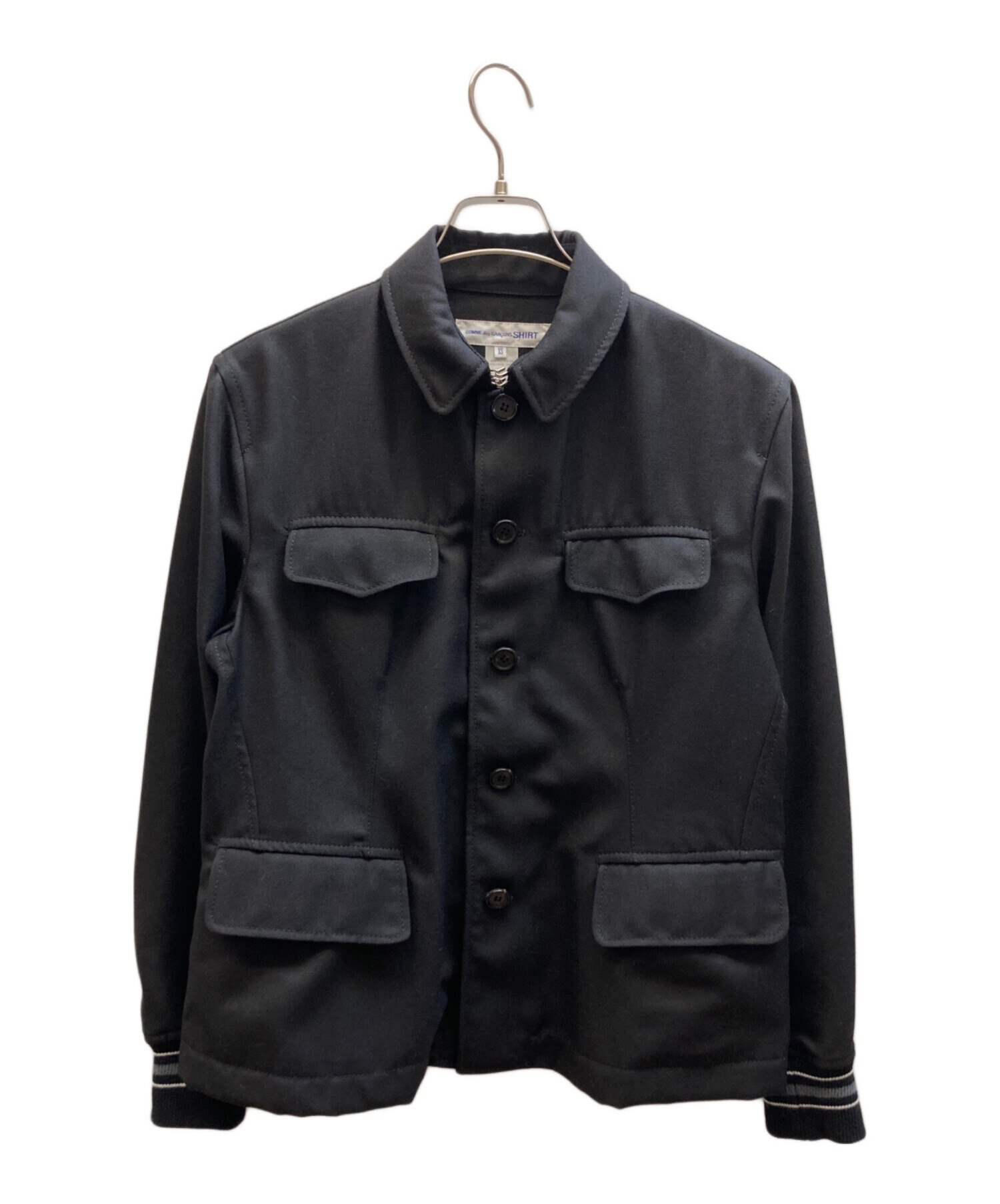 COMME des GARCONS SHIRT シャツジャケット XS 中古・古着通販】COMME des GARCONS SHIRT (コムデギャルソンシャツ