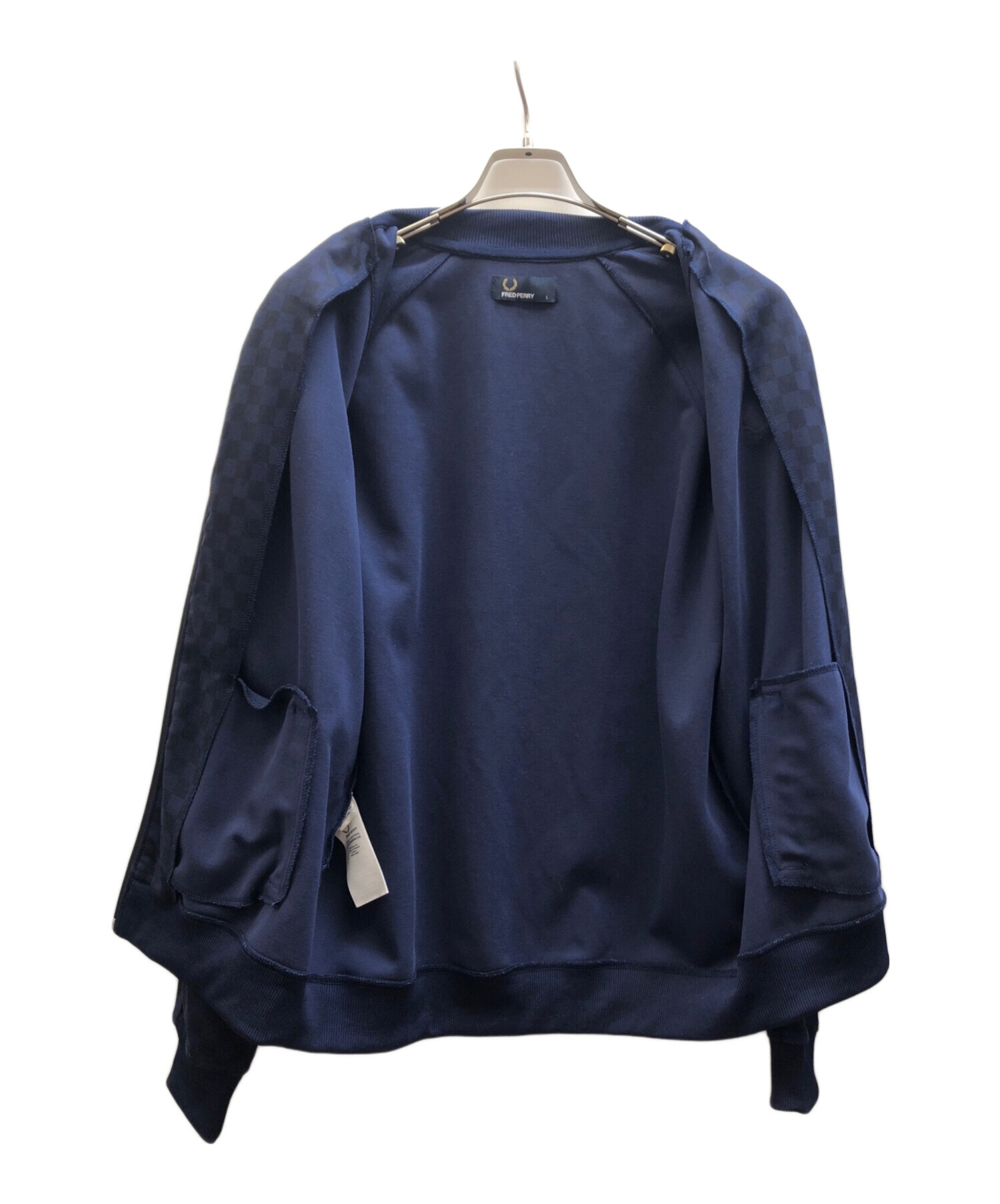 FRED PERRY／フレッドペリー トラックジャケット L ネイビー 中古・古着通販】FRED PERRY (フレッドペリー) トラックジャケット