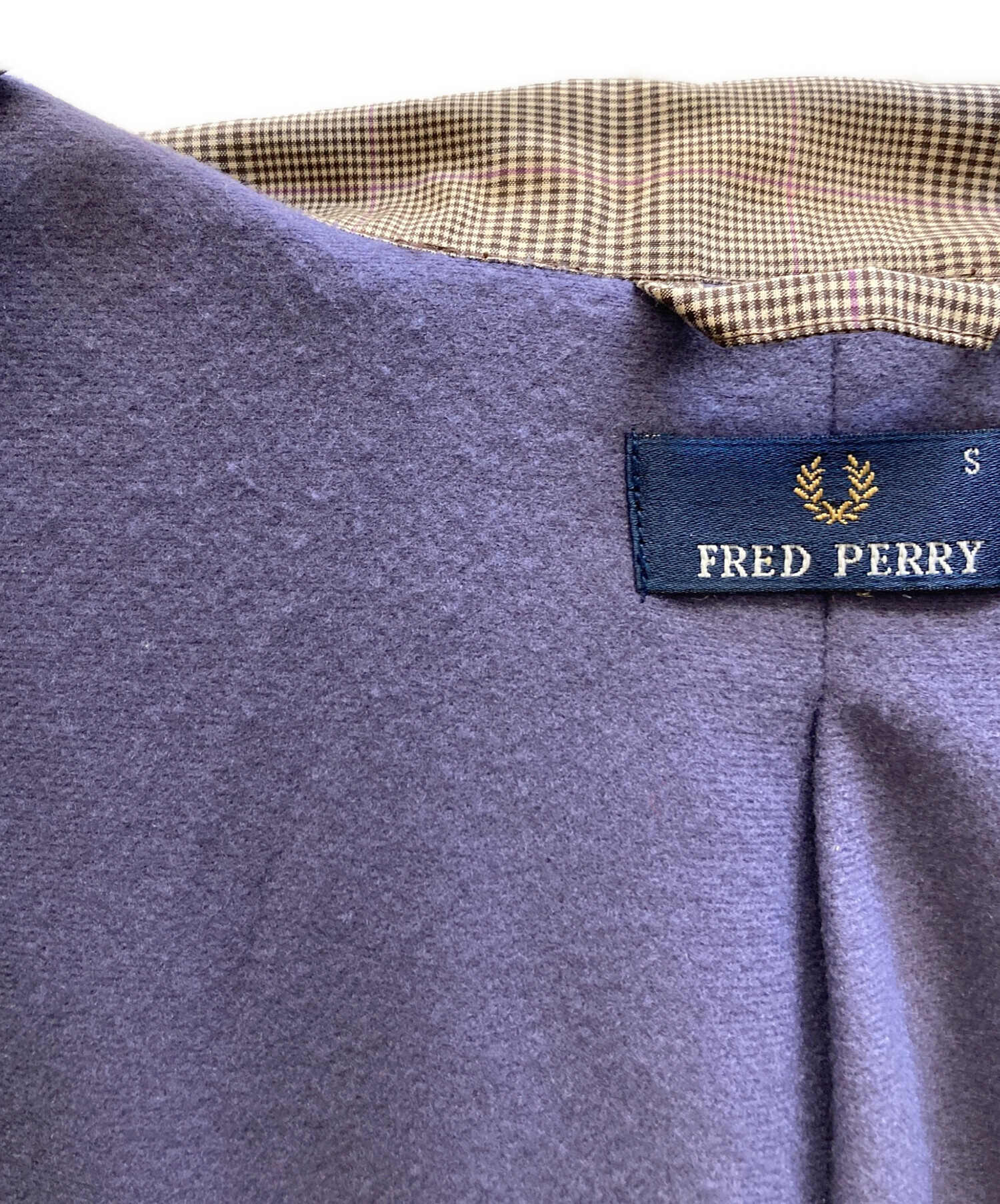 中古・古着通販】FRED PERRY (フレッドペリー) スタンドカラーコート 