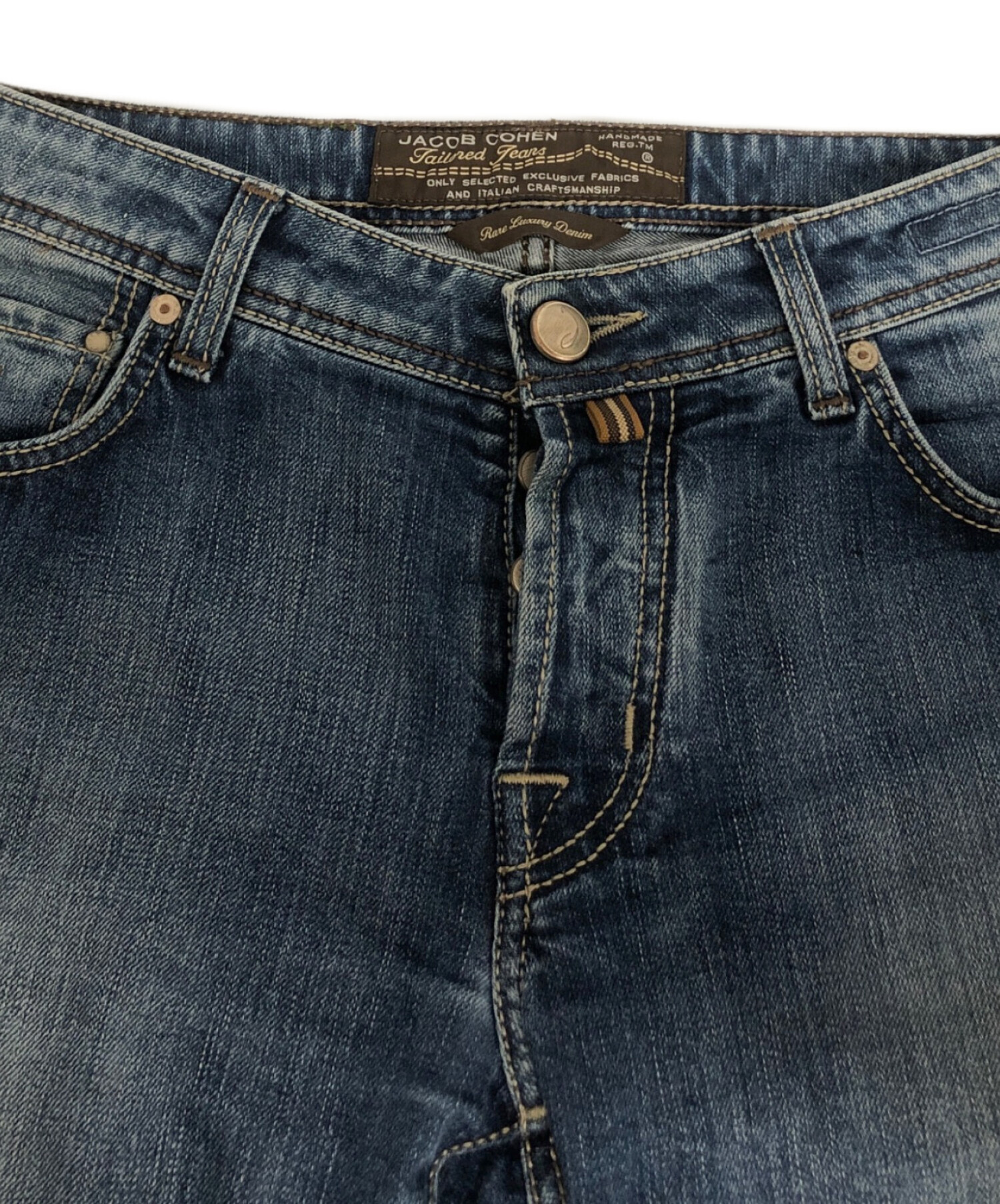 中古・古着通販】JACOB COHEN (ヤコブコーエン) ハラコパッチデニム