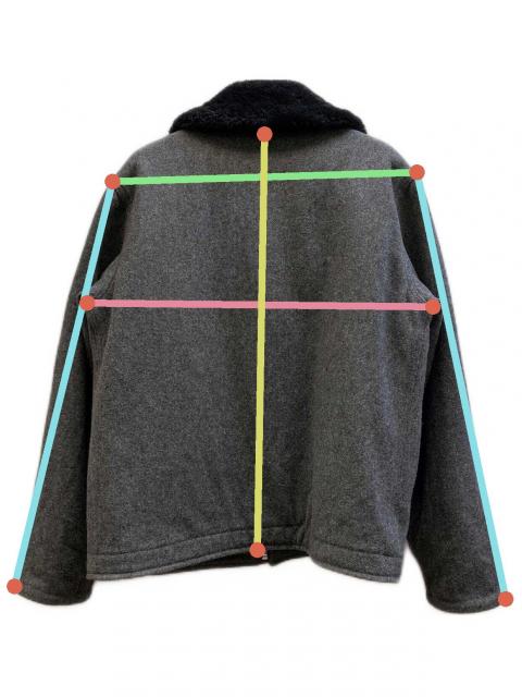 中古・古着通販】AVIREX (アヴィレックス) MELTON N-1 デッキ