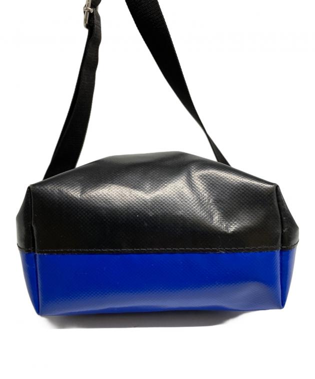 中古・古着通販】MARNI (マルニ) PVCショルダーバッグ ブラックブルー