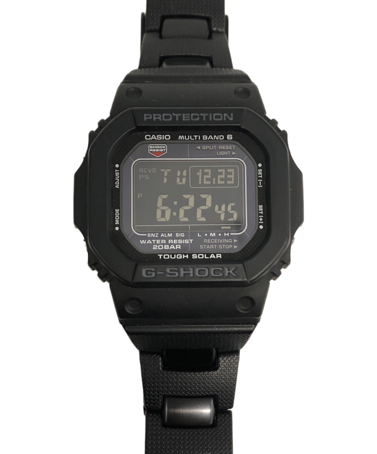 【中古】CASIO G-SHOCK デジタル腕時計 ブラック3506JA 中古・古着通販】CASIO (カシオ) 腕時計 ブラック｜ブランド・古着通販