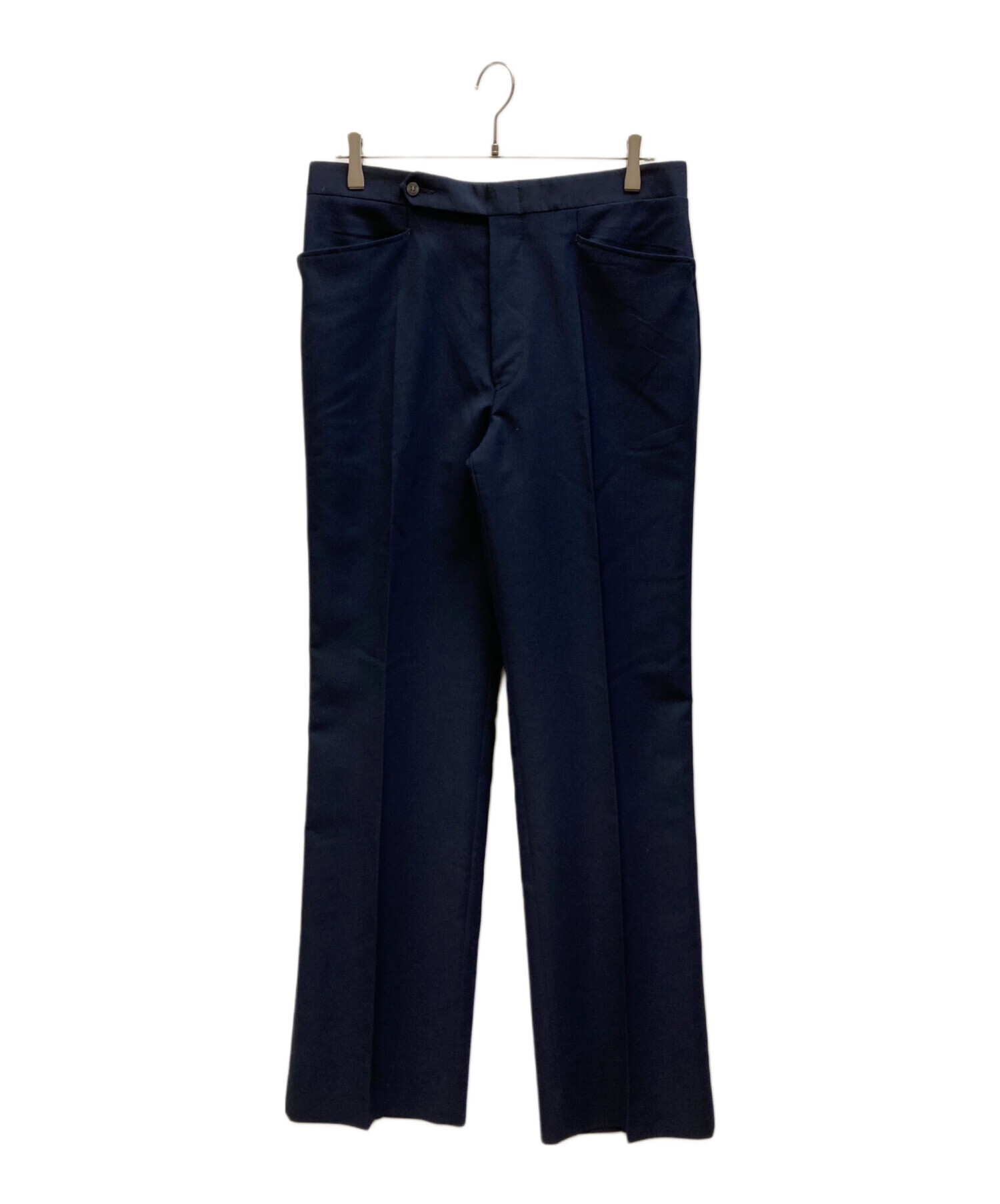 中古・古着通販】VINTAGE (ヴィンテージ) スラックス ネイビー サイズ