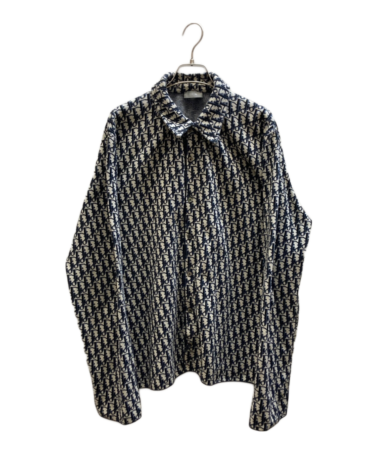 中古・古着通販】DIOR (ディオール) 20SS Oblique Overshirt ブラック