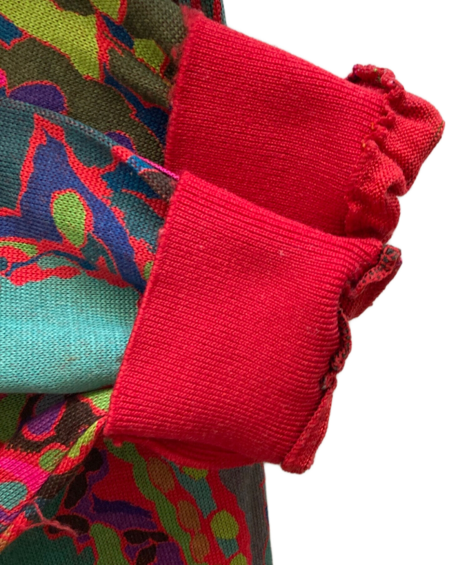 中古・古着通販】LEONARD (レオナール) 総柄クルーネックニット マルチ