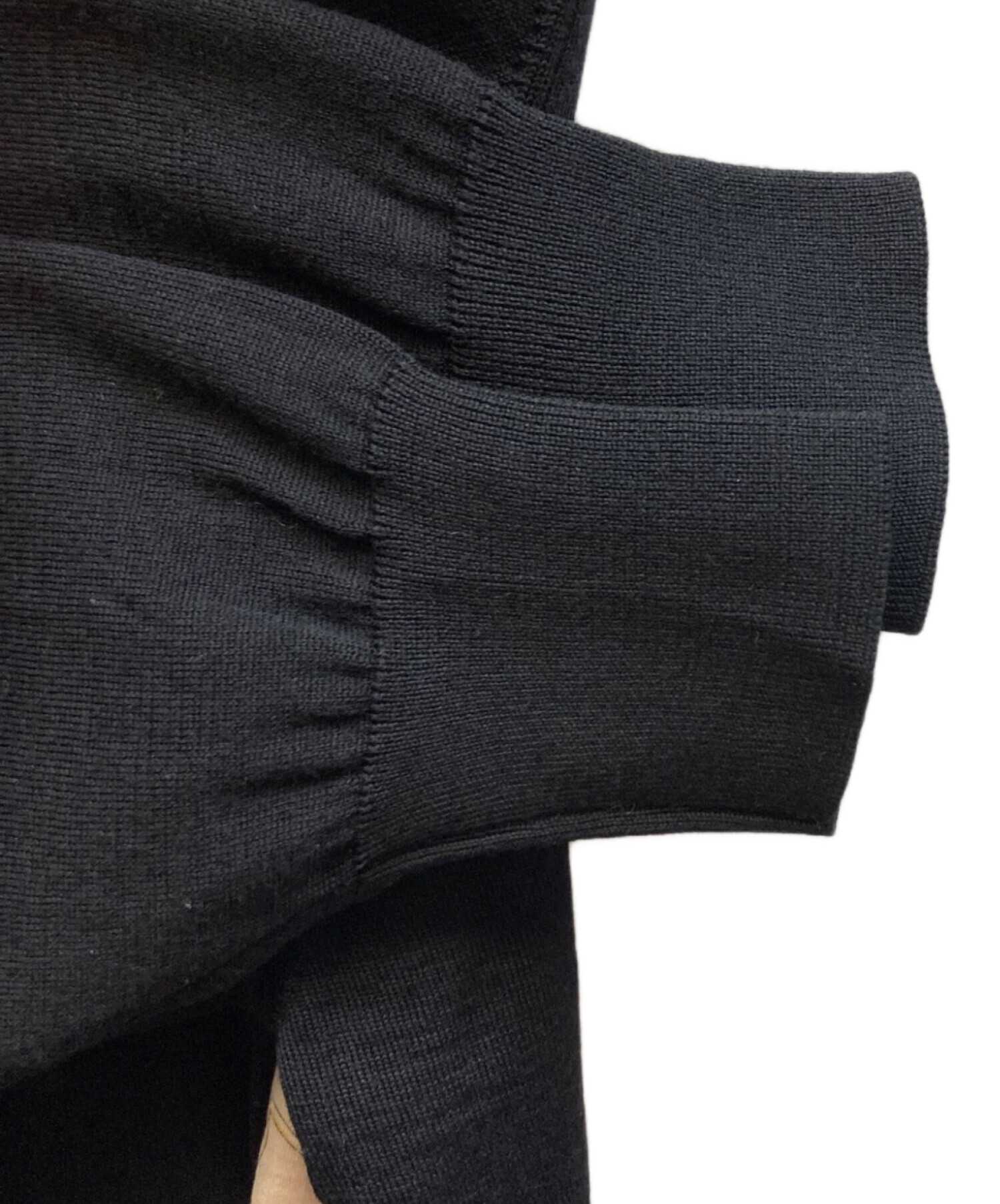 中古・古着通販】LEONARD (レオナール) 花柄カーディガン ブラック