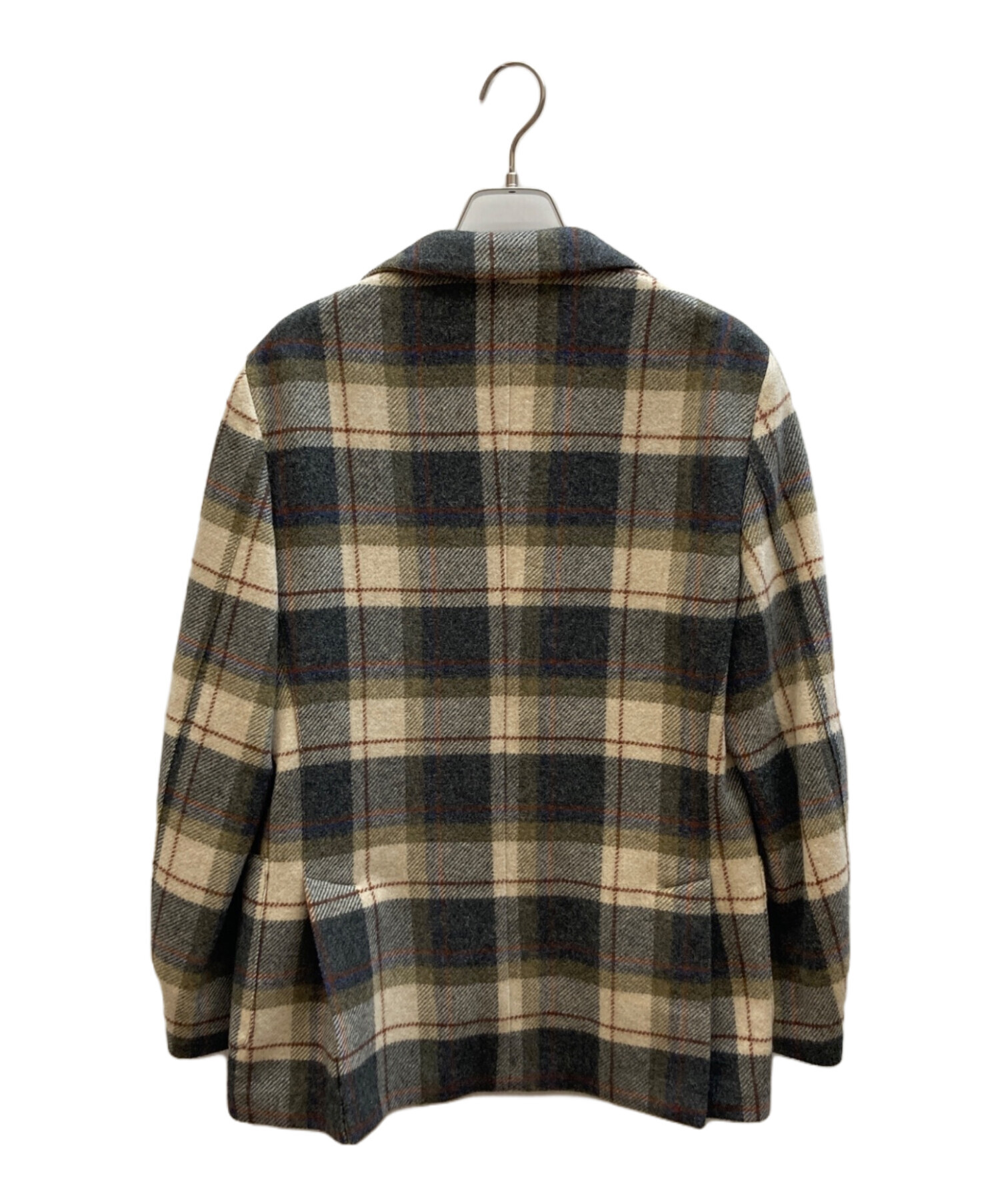 【ラルディーニ】テーラードジャケット　ブートニエール ベージュ系　3B ラルディーニ】テーラードジャケットブートニエール ベージュ系3B