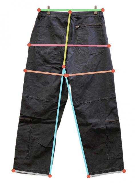 中古・古着通販】stussy (ステューシー) ジップフライトパンツ