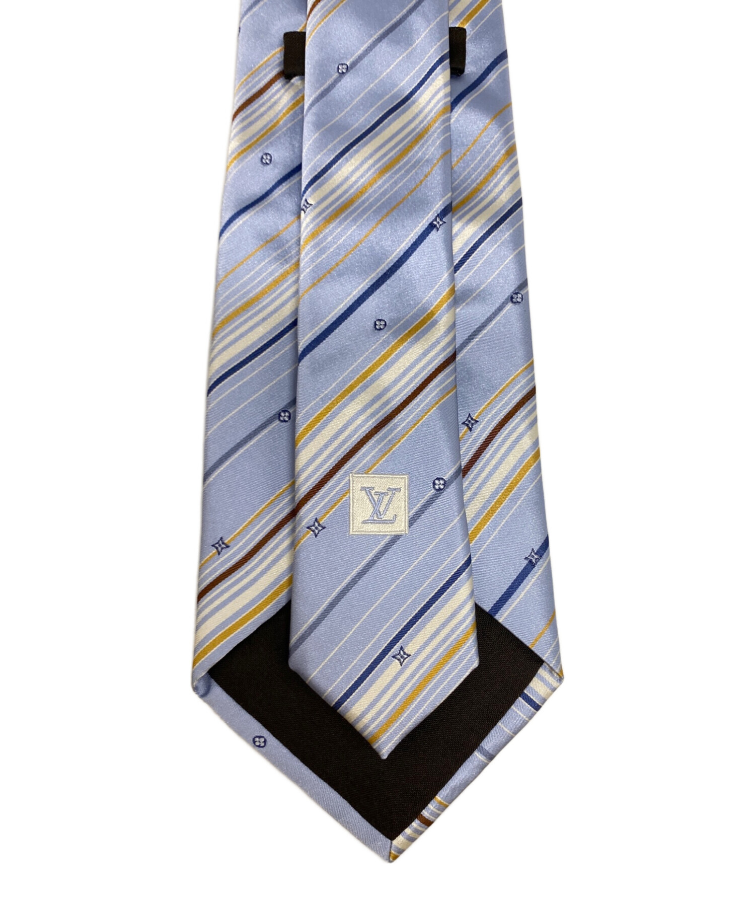 未使用 LOUIS VUITTON ルイヴィトン モノグラム シルク ネクタイ 中古・古着通販】LOUIS VUITTON (ルイ ヴィトン) シルクネクタイ