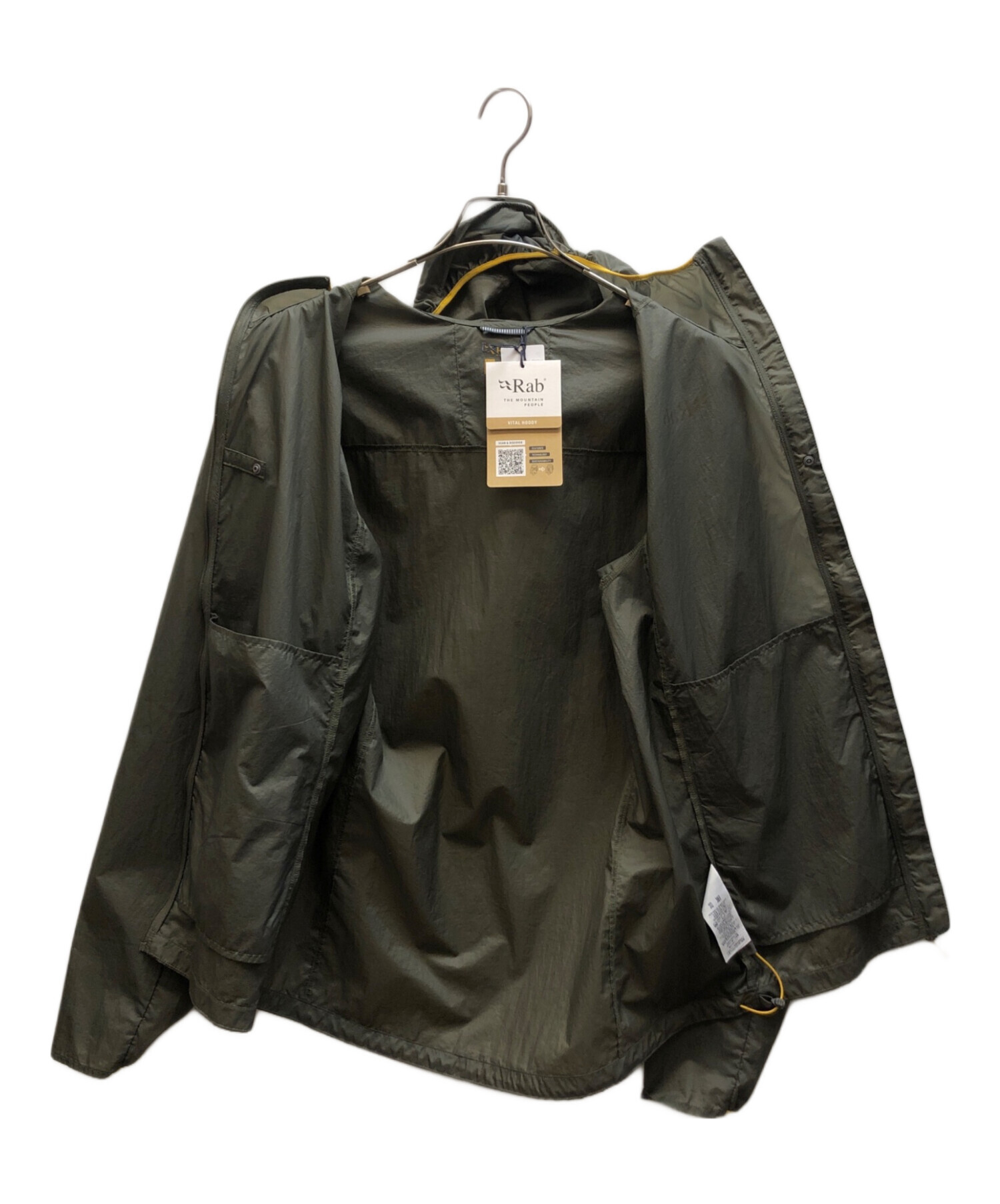中古・古着通販】Rab (ラブ) ナイロンジャケット カーキ サイズ:M 未 