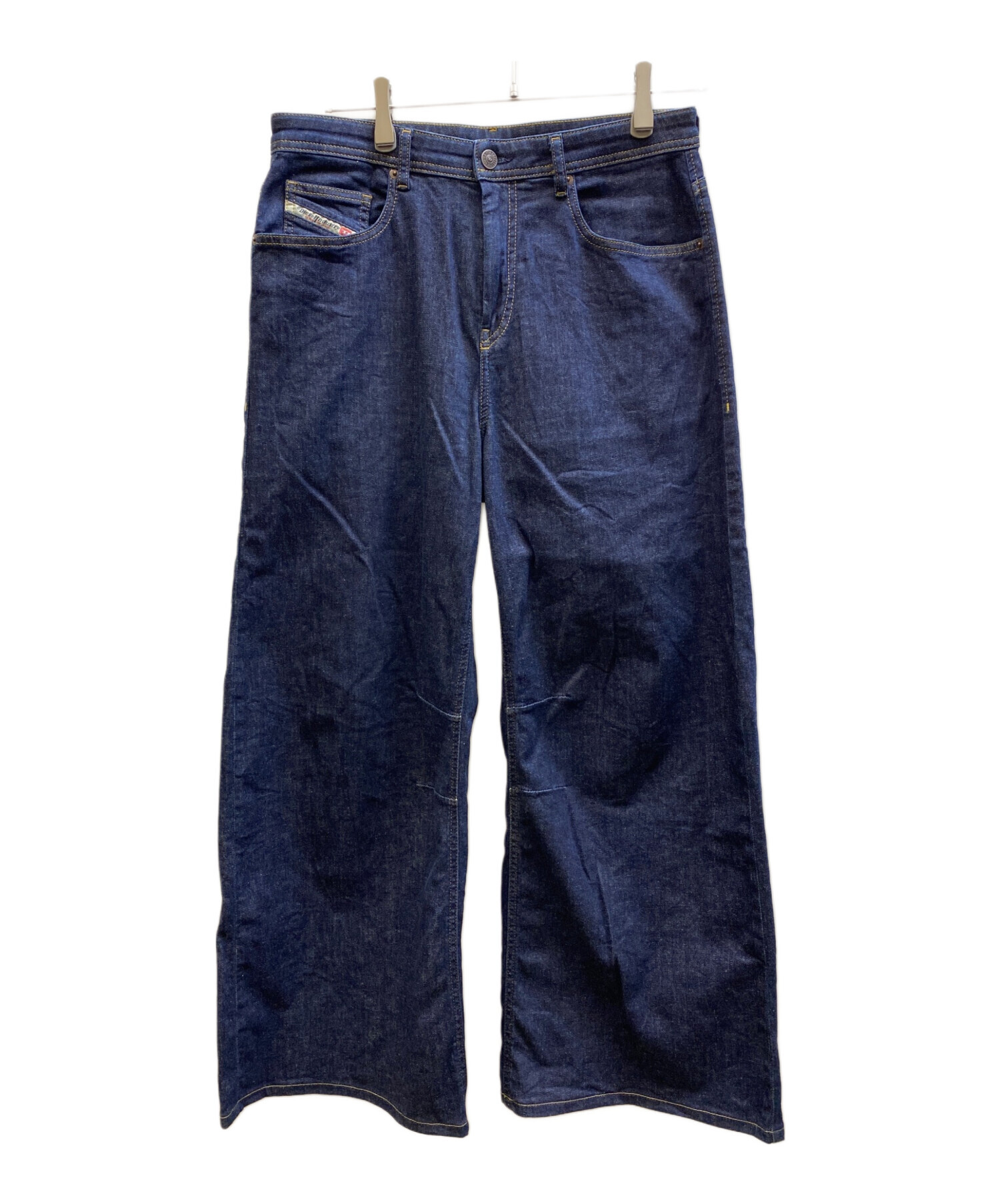 中古・古着通販】DIESEL (ディーゼル) P-MIRT-OUT ワイドデニムパンツ