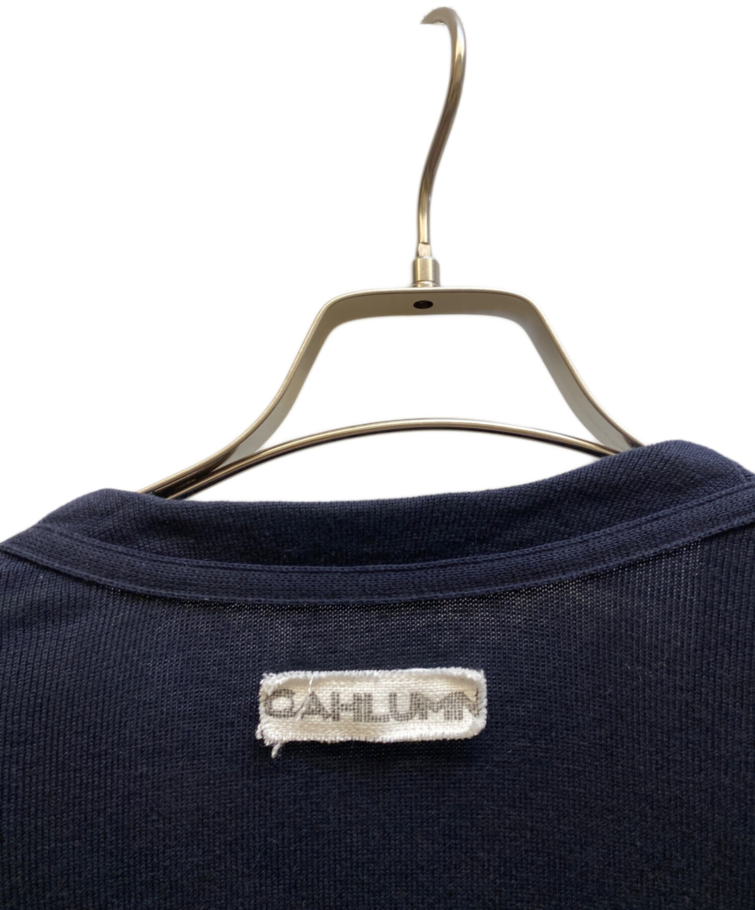 中古・古着通販】CAHLUMN (カウラム) Silk Cotton Long Sleeve