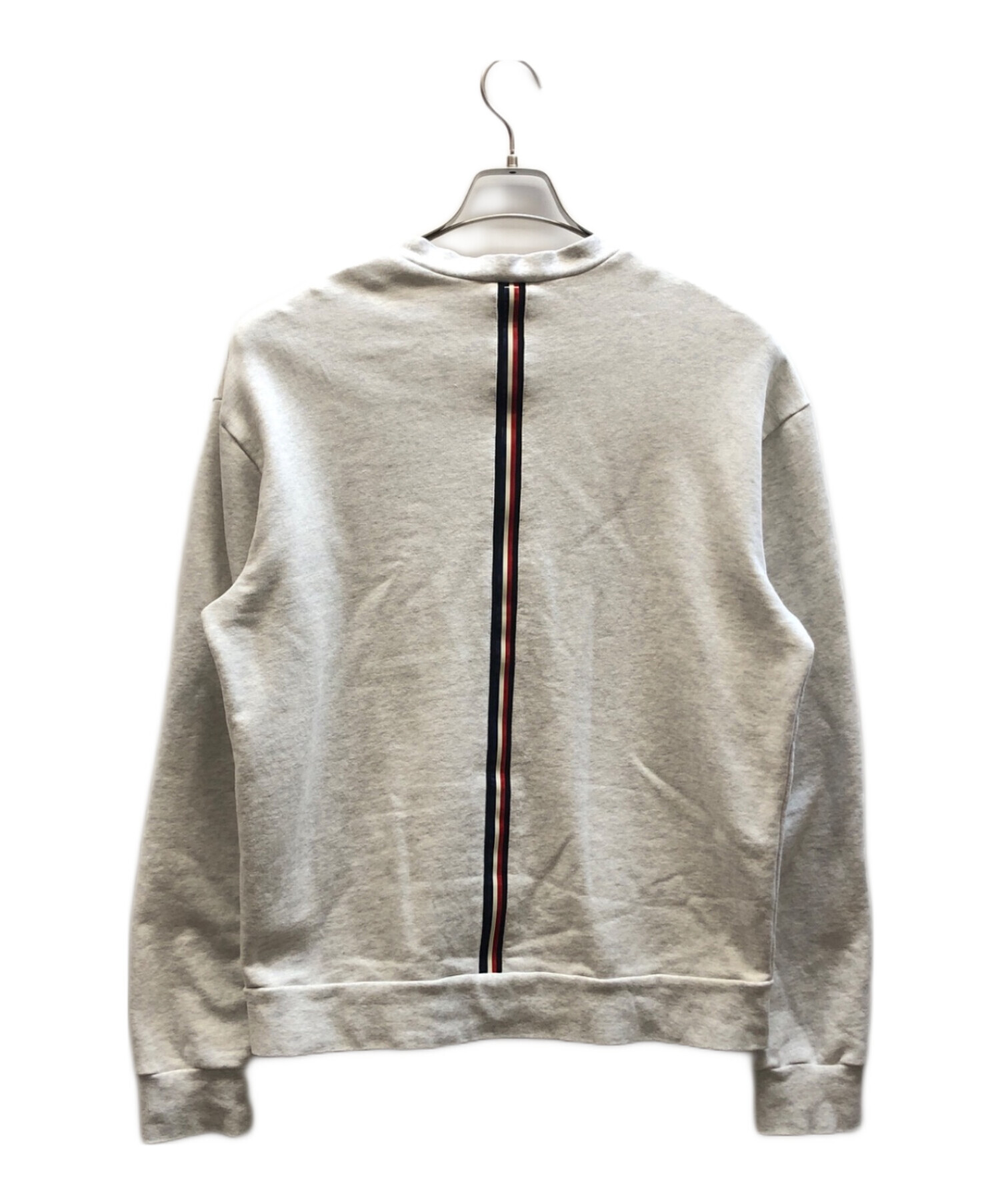 MONCLER モンクレール スウェット モンダック センターロゴ グレー L 中古・古着通販】MONCLER (モンクレール) ロゴスウェット グレー