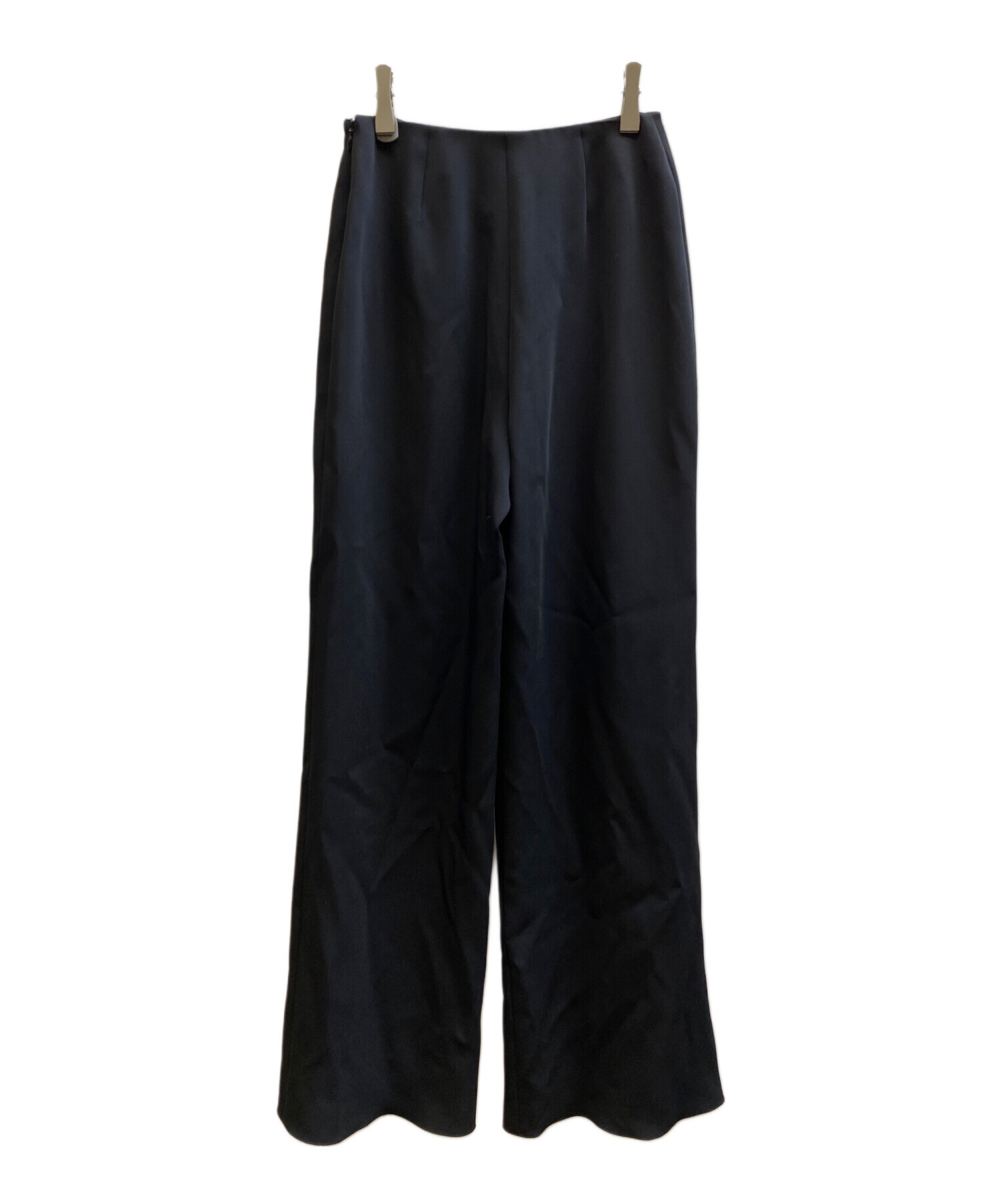 CHANEL シャネル パンツ（その他） レディース 【古着】【中古】 中古・古着通販】CHANEL (シャネル) ポリエステル チノパンツ ブラック