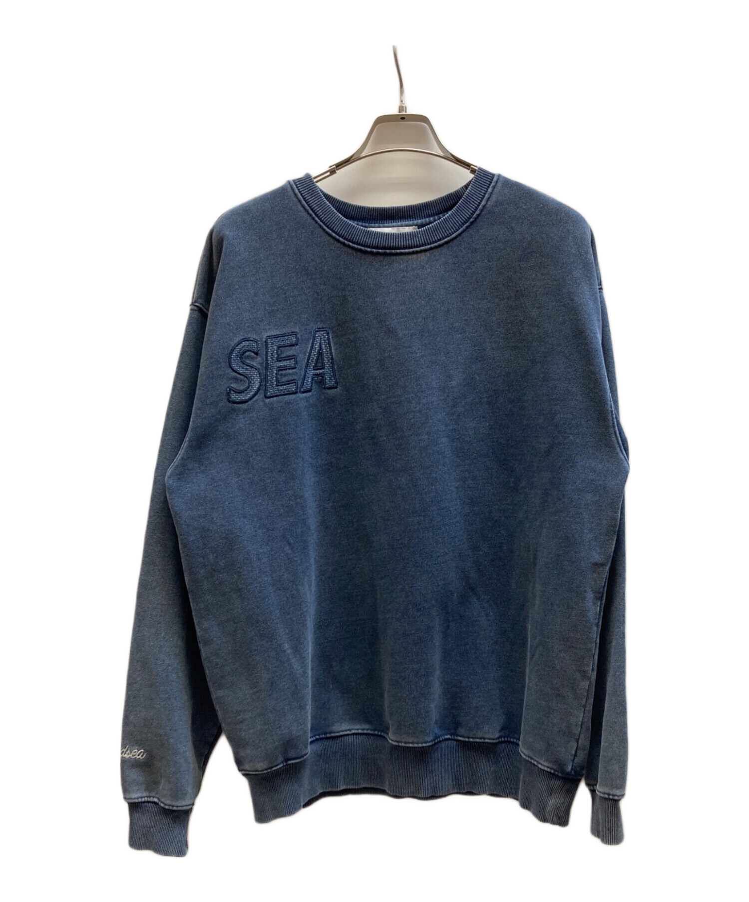 中古・古着通販】WIND AND SEA (ウィンダンシー) CREW NECK INDIGO