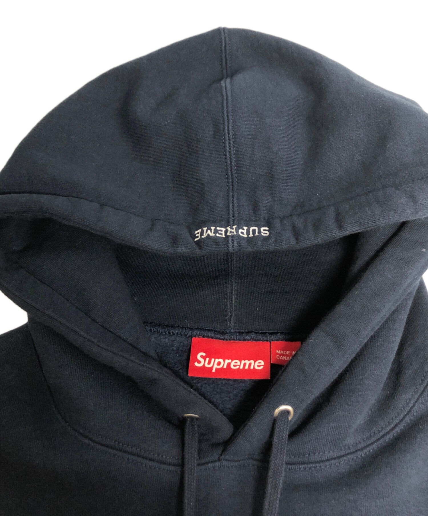 トップス Supreme Kate Moss Hooded Sweatshirt Navy 中古・古着通販】Supreme (シュプリーム) Kate Moss Hooded Sweatshirt