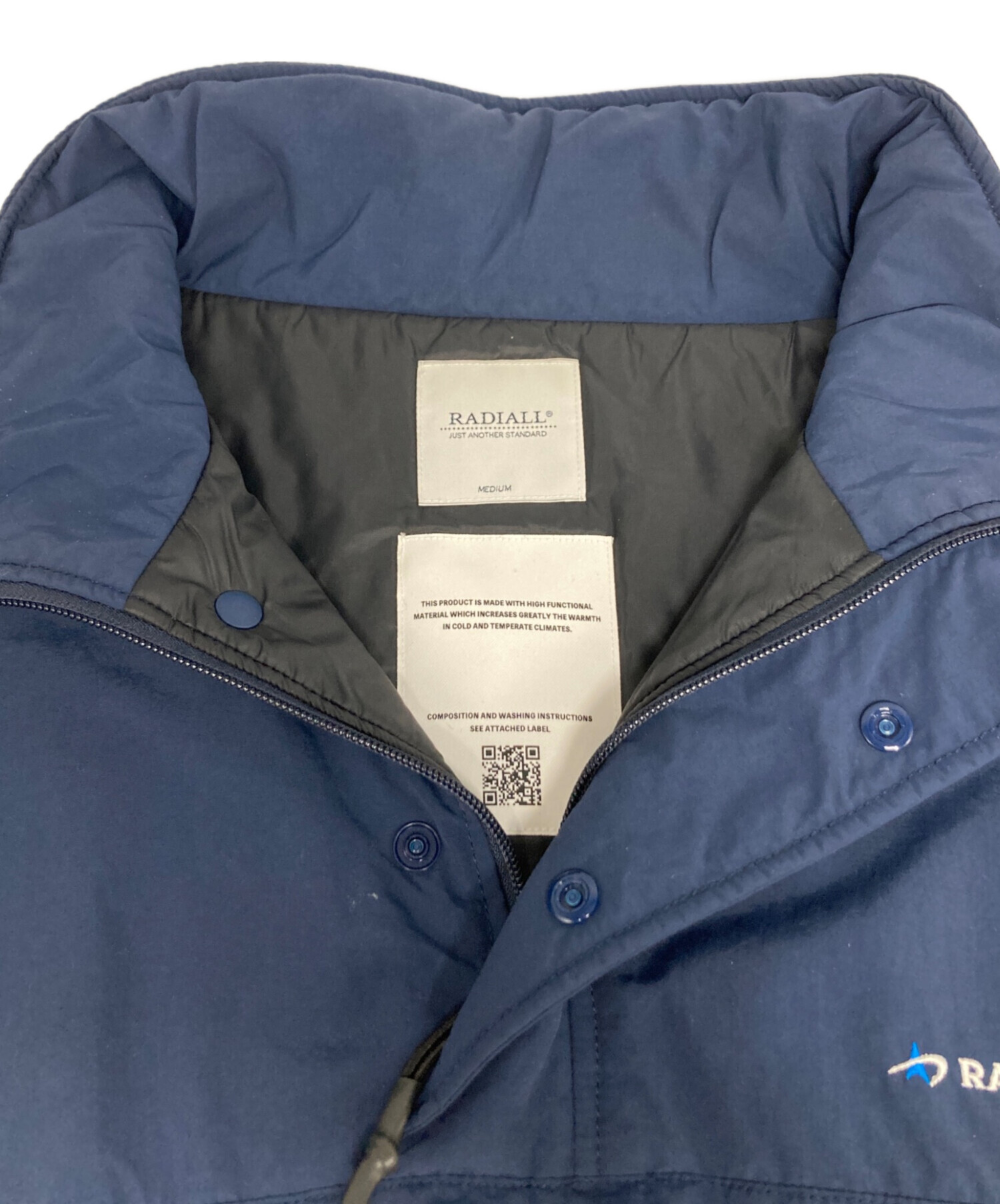 中古・古着通販】RADIALL (ラディアル) ナイロン中綿ジャケット