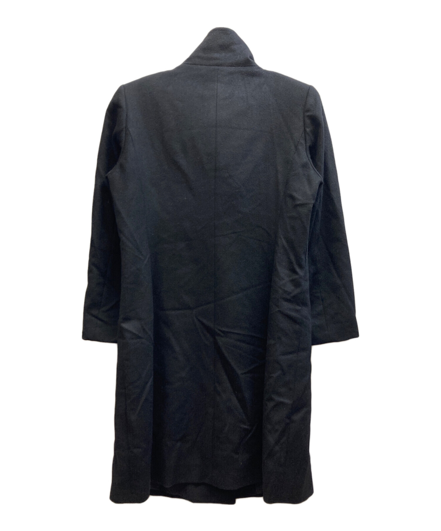 中古・古着通販】BALMAIN (バルマン) カシミヤコート/4478 ブラック
