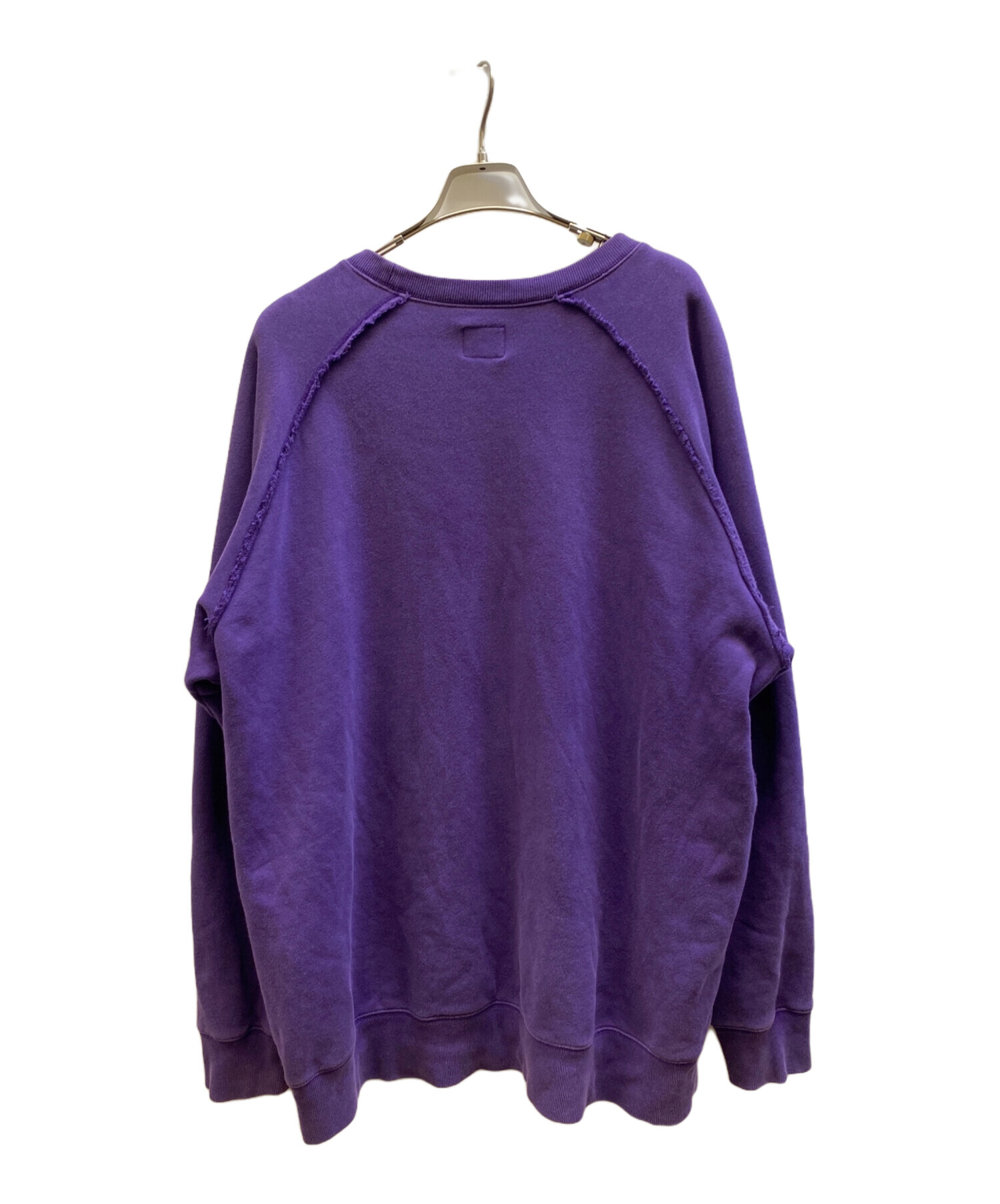 NEEDLES 紫色 トレーナー 中古・古着通販】Needles (ニードルズ) CREW NECK SWEAT パープル