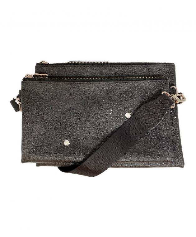 Gentil Bandit ショルダーバッグ 黒 中古・古着通販】Gentil Bandit (ジャンティバンティ) ダブル