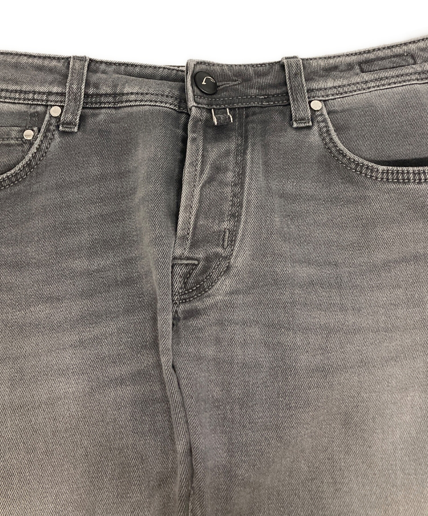 中古・古着通販】JACOB COHEN (ヤコブコーエン) デニムパンツ ブラック