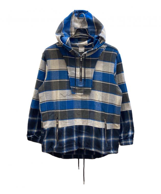 ALCHEMIST アルケミスト パーカー メンズ 【古着】【中古】 中古・古着通販】alchemist (アルケミスト) ハーフジップチェック