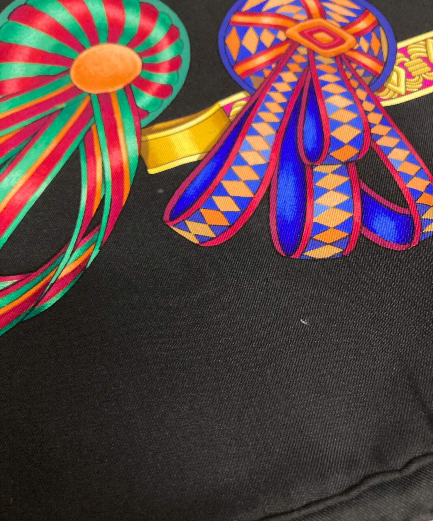 中古・古着通販】HERMES (エルメス) 馬のリボンシルクスカーフ