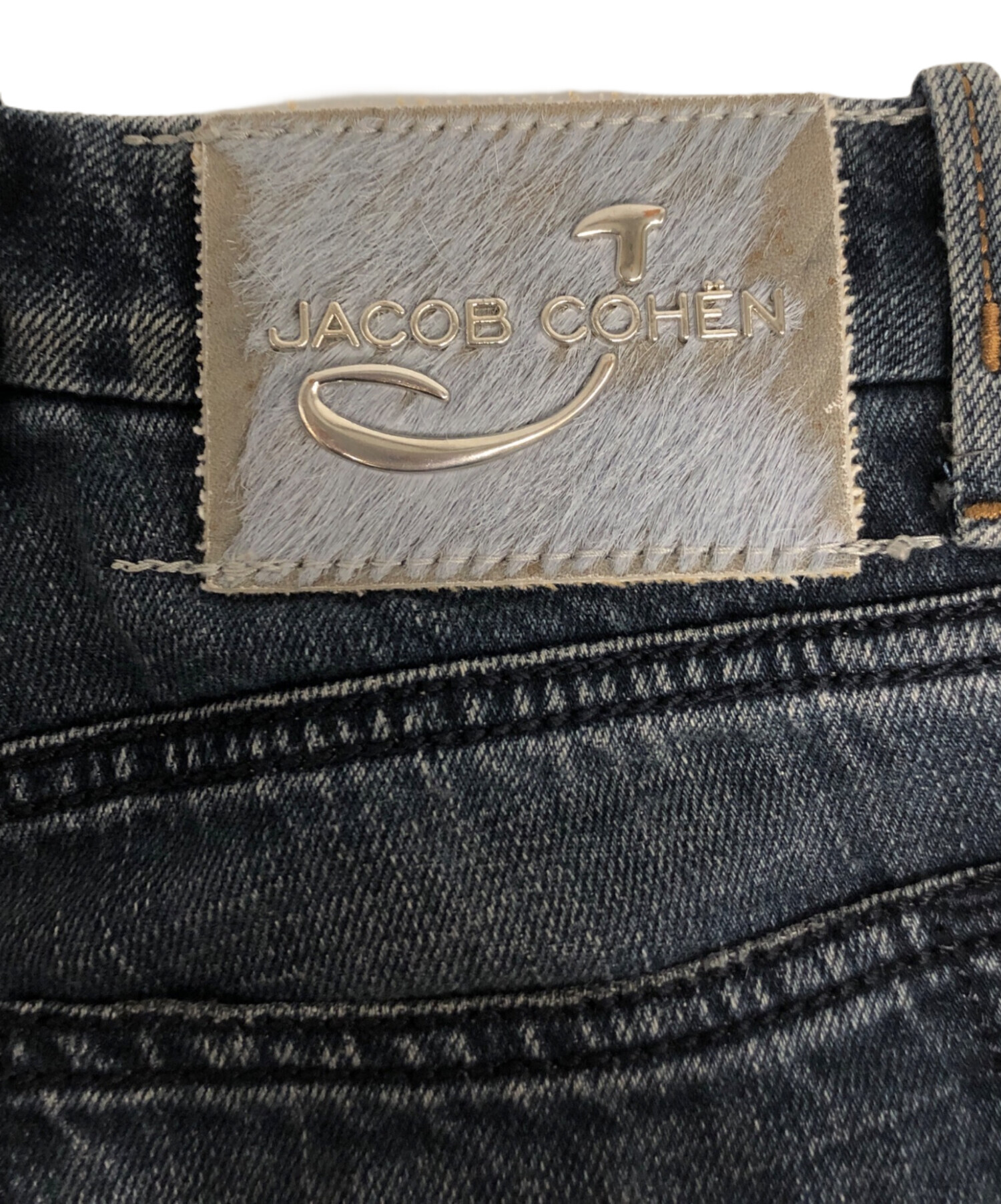 中古・古着通販】JACOB COHEN (ヤコブコーエン) ハラコパッチデニム