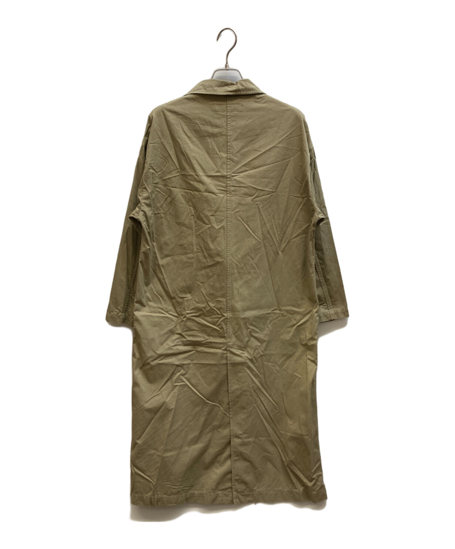 JOURNAL STANDARD コットンツイル ロングコート カーキ 中古・古着通販】JOURNAL STANDARD (ジャーナルスタンダード) コットン