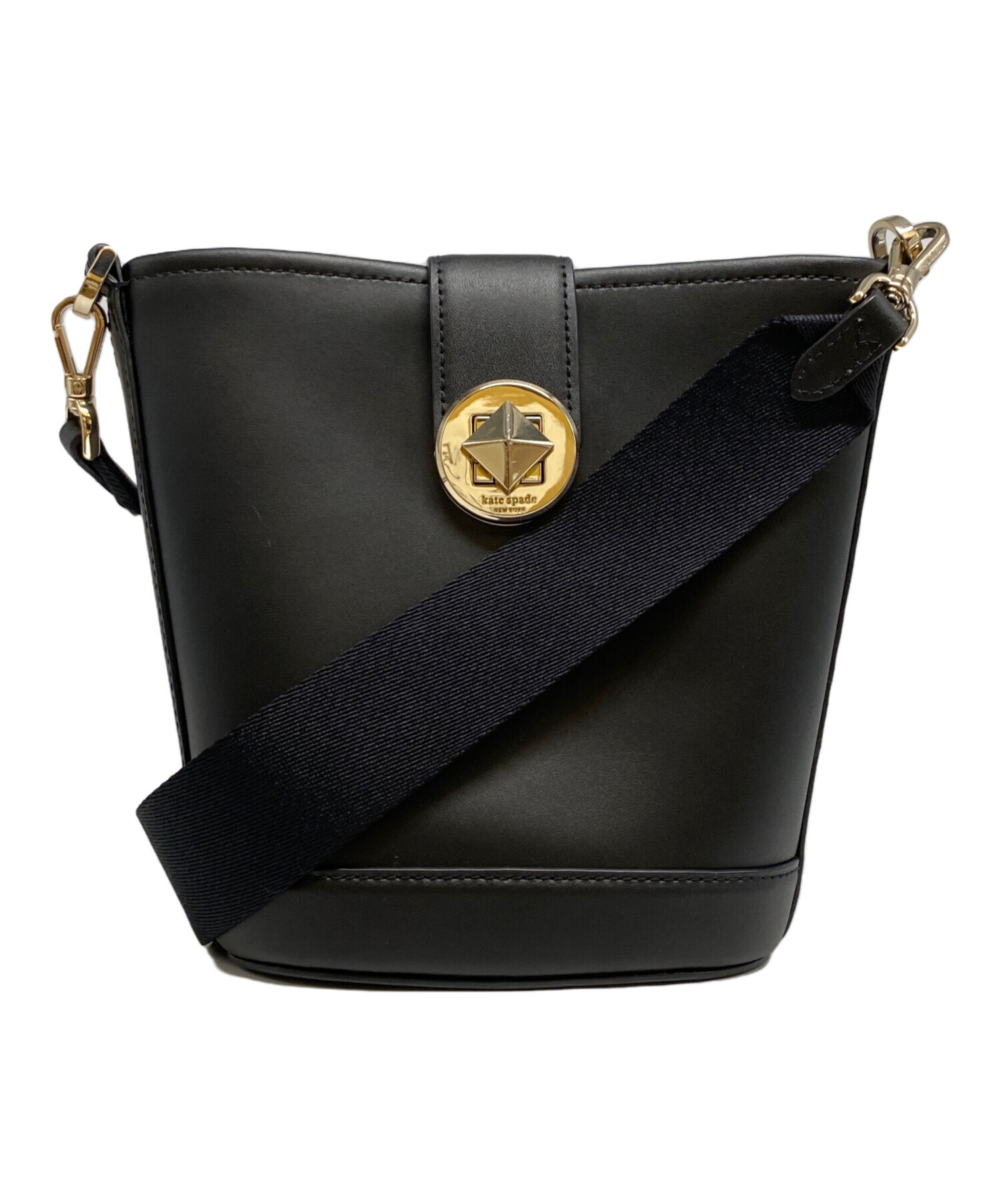 kate spade オードリースムースレザー　ミニバスケット kate spade NEW YORK - kate spade オードリースムースレザー ミニ