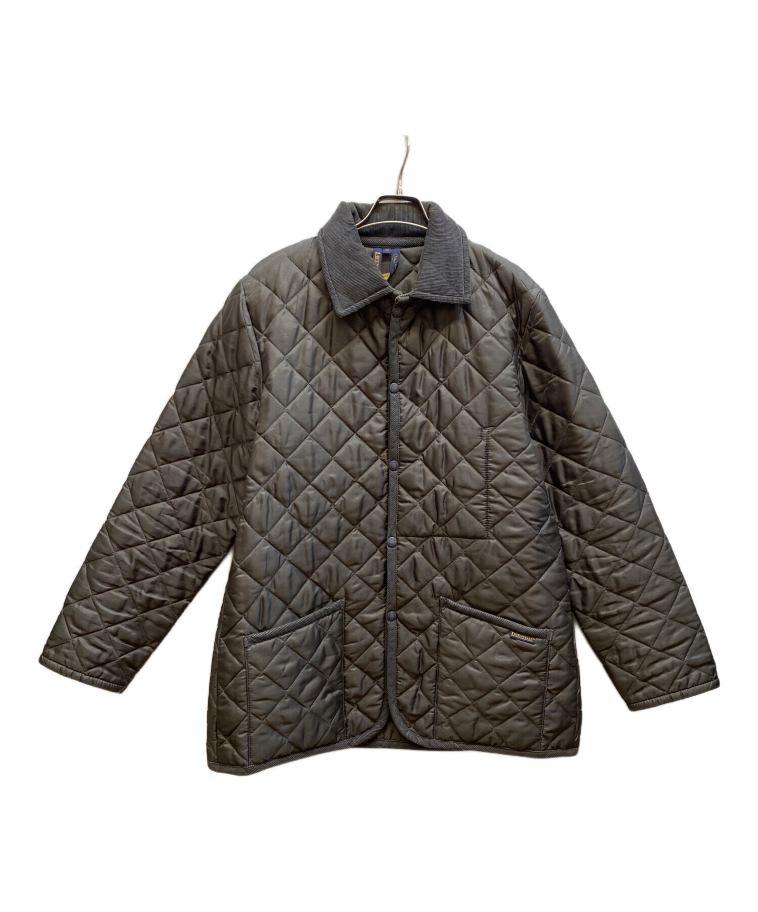 中古・古着通販】LAVENHAM (ラベンハム) キルティングコート グレー 