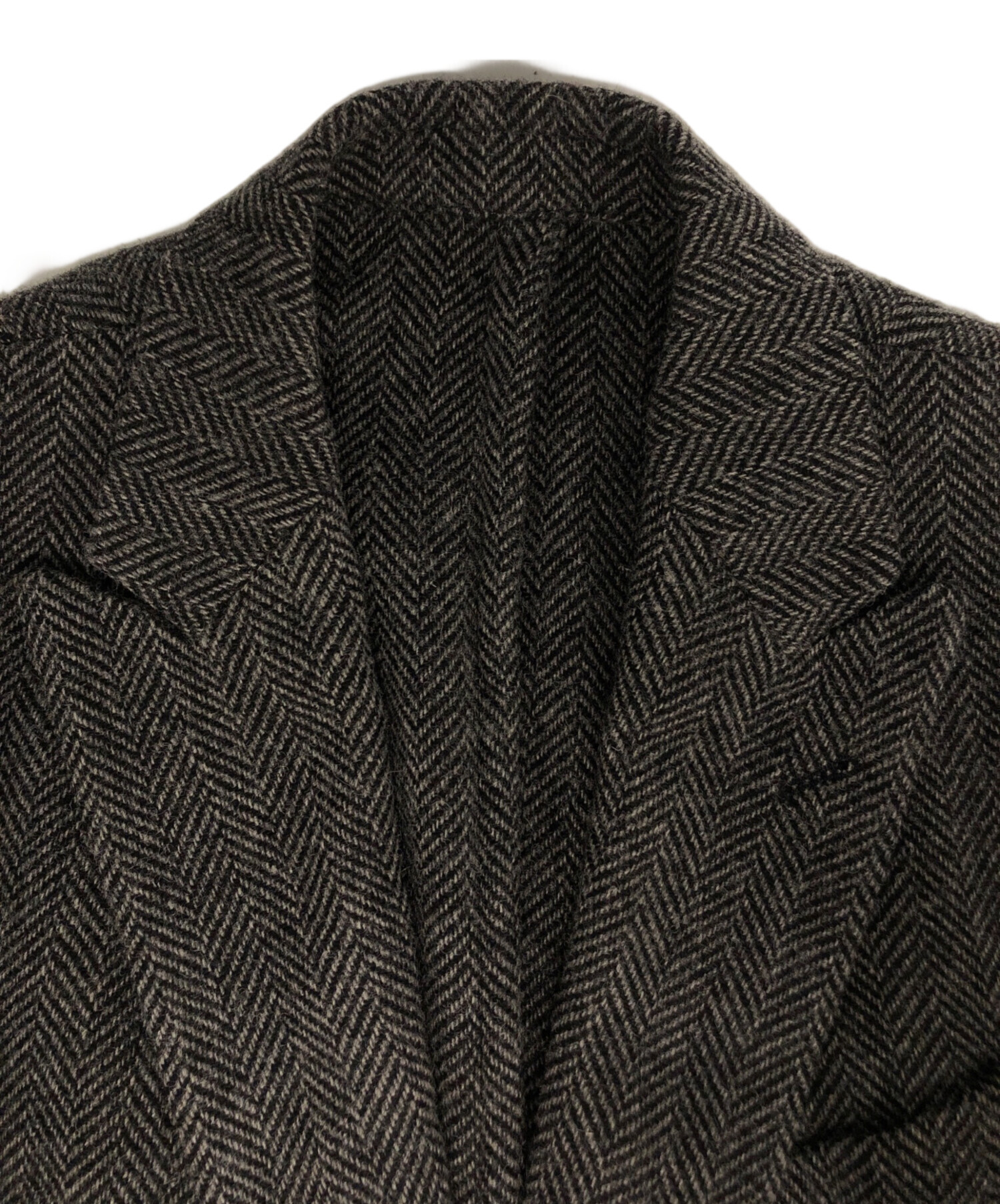 80s Dries Van Noten ヘリンボーン テーラードジャケット 中古・古着通販】DRIES VAN NOTEN (ドリスヴァンノッテン