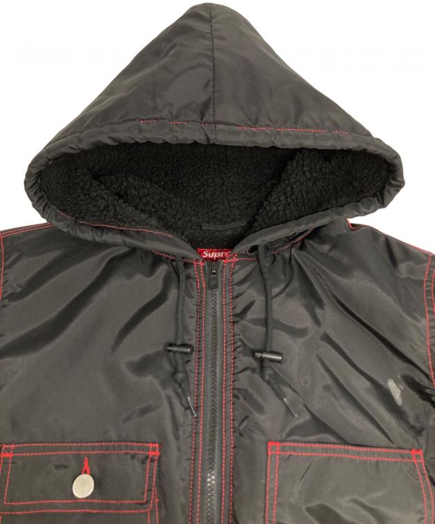 中古・古着通販】SUPREME (シュプリーム) Sherpa Lined Nylon Zip Up