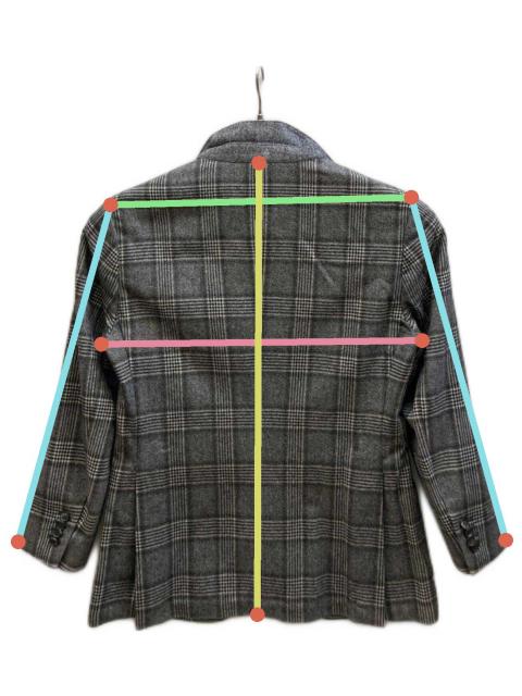 中古・古着通販】LUIGI BORRELLI (ルイジボレッリ) ウールテーラード