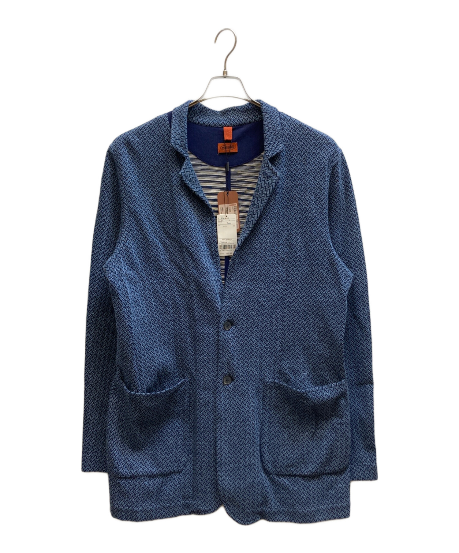 MISSONI　ミッソーニ　パッチワークジャケット　117/150限定　2002 MISSONI ミッソーニ パッチワークジャケット 117/150限定 2002