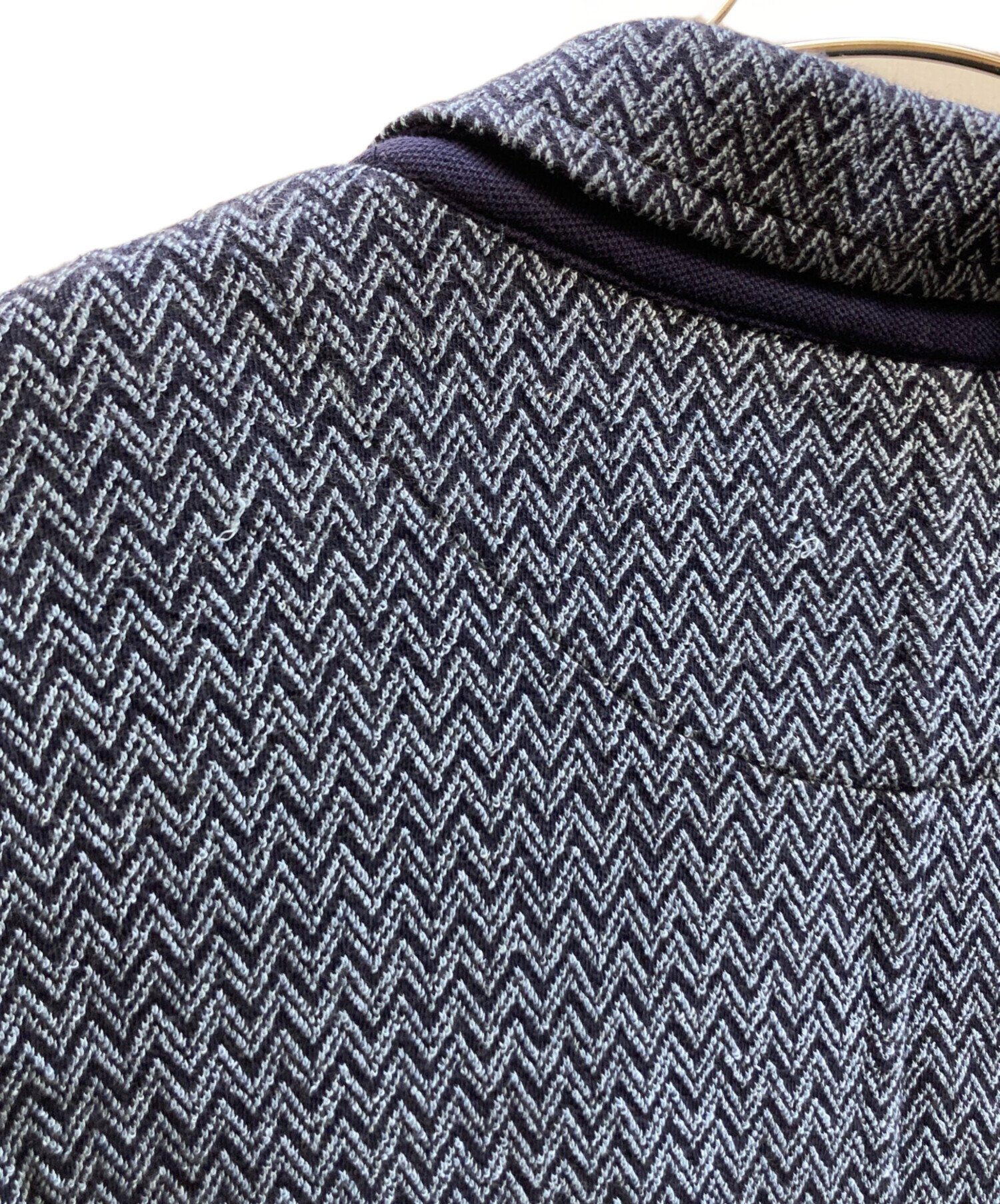 中古・古着通販】MISSONI (ミッソーニ) テーラードジャケット ネイビー