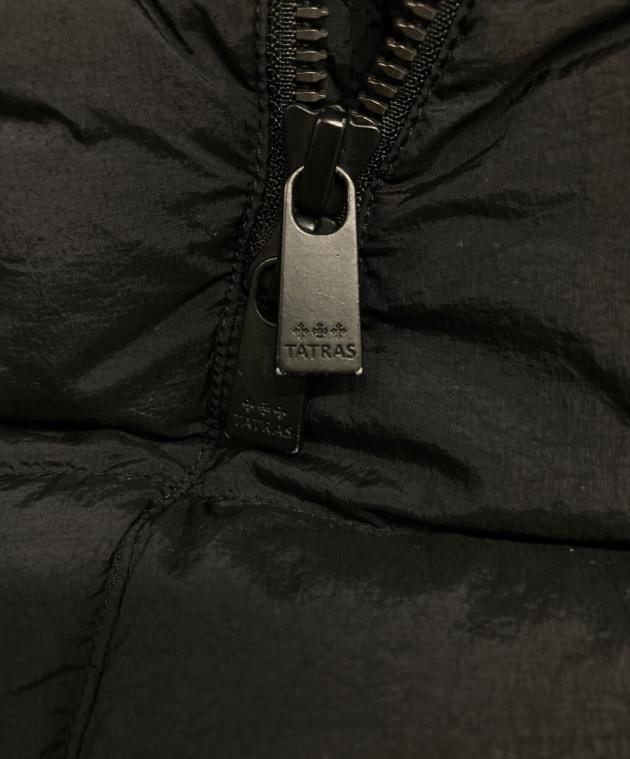 中古・古着通販】TATRAS (タトラス) CURONEダウンベスト ブラック